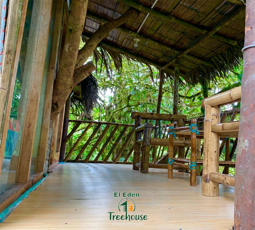ミンド Eden Treehouseヴィラ エクステリア 写真